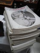 A large quantity of Connoiseur magazines, from 1927.