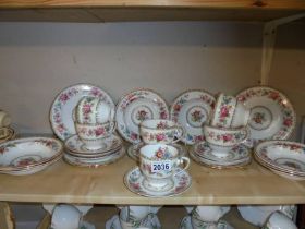In excess of 25 pieces of Royal Grafton tea ware.