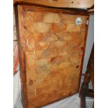 A large old pine chopping block (no stand) COLLECT ONLY.