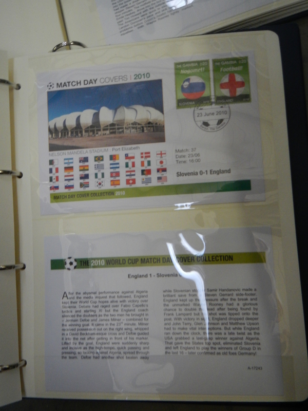 An album of The 2010 World Cup Match Day cover collection. - Bild 2 aus 2