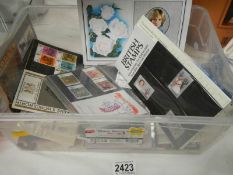 A collection of mint stamps, definitive sets etc.,