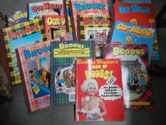 A quantity of Broons and Oor Willie books.