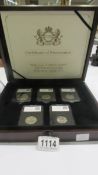 A cased set of 'The 2020 Datestamp UK Specimen Year Set' with certificate.