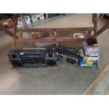 A mixed lot of tape decks, radio cassette players including Hitachi, & Aiwa etc. (some boxed)