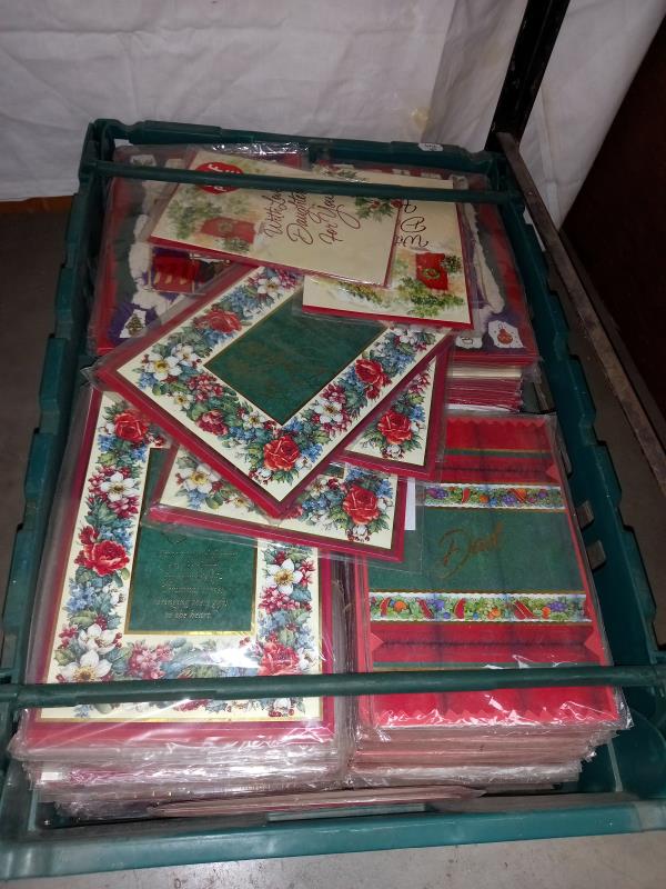 2 cases of mixed loose Christmas cards & 2 cases of mixed loose greeting cards COLLECT ONLY - Image 4 of 5