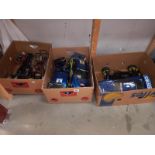 3 boxes of radio control cars