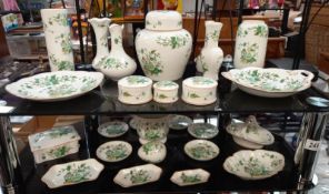 Approximately 28 pieces of Coalport Kowloon china including ginger jar & vases etc. COLLECT ONLY