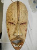An African Dan Style Mask, 59 x 38 cm.