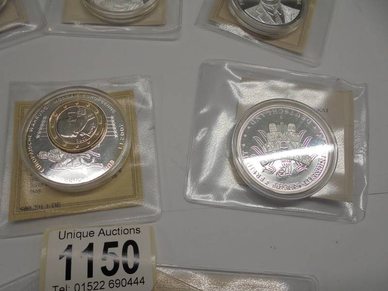 A mixed lot of mainly German commemorative coins. - Image 6 of 8