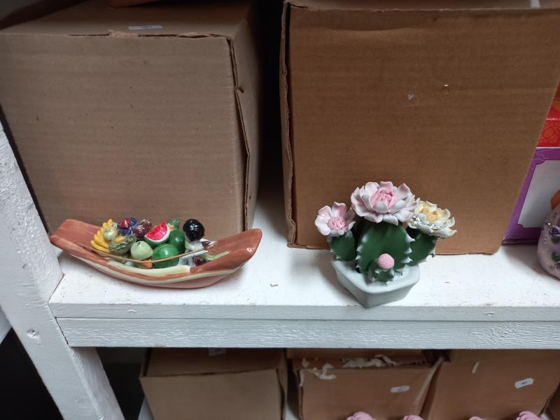 A large quantity of boxed China items. (New in boxes) - Image 2 of 5