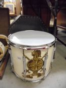 An Olympic white drum in case. COLLECT ONLY.