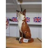 A large Beswick fox.