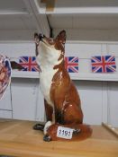 A large Beswick fox.