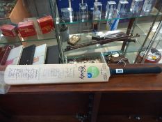 A Gunn & Moore autographed cricket bat (1973 England team)