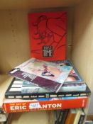 Six erotic books including The Art of Eric Stanton.