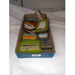 A quantity of vintage tobacco tins including Players Navy cut