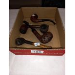 5 vintage pipes in used condition including Falcon and Ascot special. Others not named