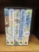 A set of Folio Society The Dorothy L Sayers Crime collection books.