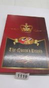 A cased set of 'The Queen's Beasts' coins with certificate.