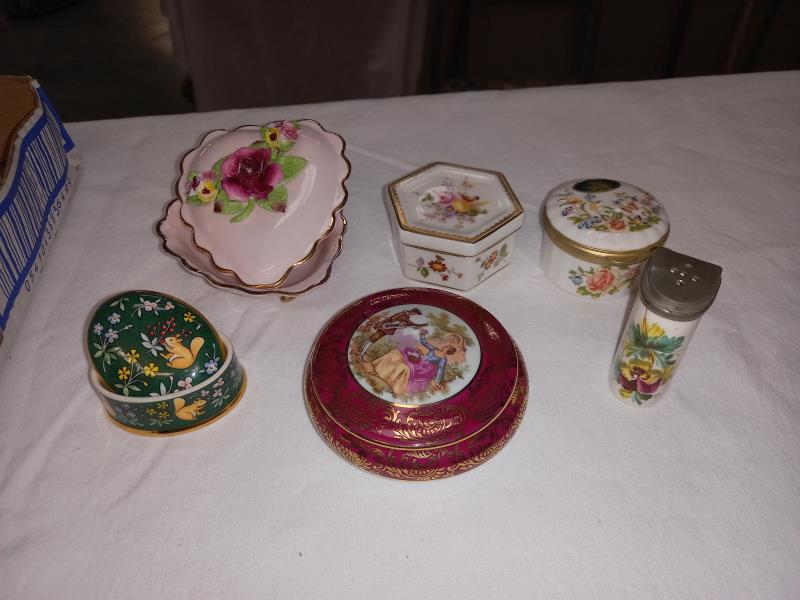 A mixed lot of trinket boxes - Image 2 of 4