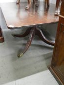 A large Victorian tip-top breakfast table. COLLECT ONLY.