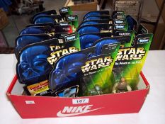 14 carded 1990's Star Wars figures