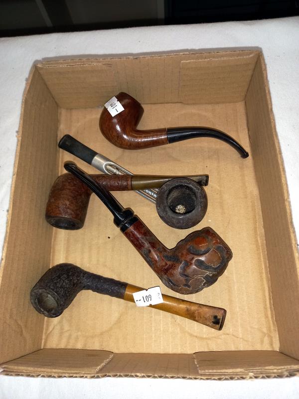 5 vintage pipes in used condition including Falcon and Ascot special. Others not named - Image 2 of 2