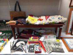 A good selection of vintage Scouting & guide memorabilia including stamps, postcards, books 1960's -