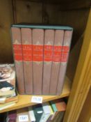 A set of six Folio Society E M Forster books.