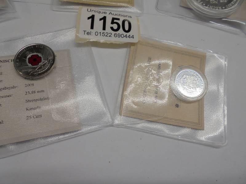 A mixed lot of mainly German commemorative coins. - Image 8 of 8