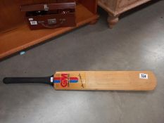 A Gunn & Moore cricket bat signed by Brian Johnson, Colin Cowdrey and others