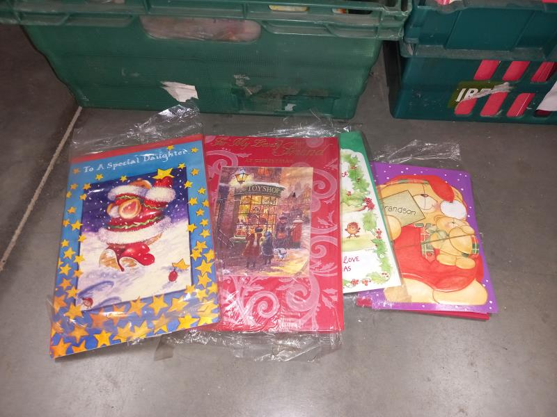 1 case of mixed Christmas cards, loose, 1 case of mixed Valentine cards loose and 1 other - Image 3 of 4