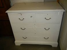 A Pine two over two chest of drawers, COLLECT ONLY.