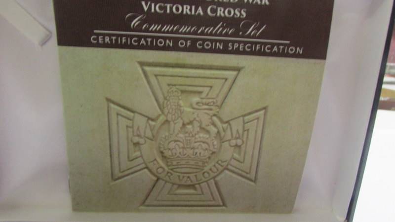 A cased 'The First World War' Victorian Cross commemorative. - Image 3 of 3