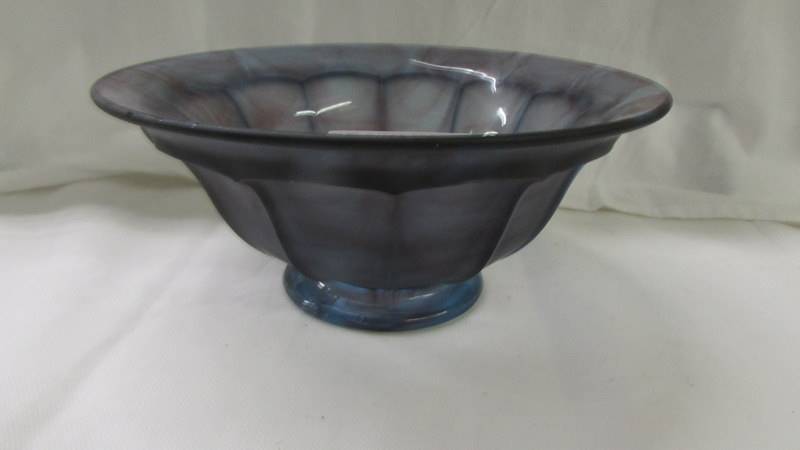 A cloud glass fruit bowl. - Image 2 of 2