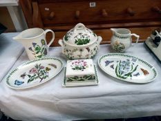 A quantity of Port Meirion plates, jugs & lidded bowl etc.