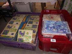A mixed case of Loose Christmas cards & a case of loose Easter cards COLLECT ONLY