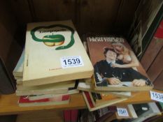 15 vintage saucy/erotic paperbacks including Emmanuelle, Confession books by timothy Lea,