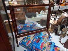 A vintage mahogany dressing table mirror COLLECT ONLY