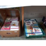 A quantity of mixed Christmas cards & a quantity of mixed greeting cards etc.