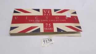 The Complete Victory 50p coin collection.