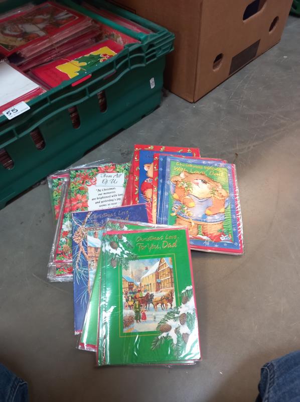 A quantity of mixed Christmas cards & a quantity of mixed greeting cards etc. - Image 3 of 4