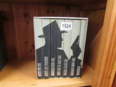 A set of seven Folio Society Raymond Chandler books.