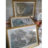 Three antique prints by Day & Co. Collect only.