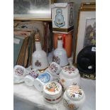 A mixed lot of commemorative china etc,