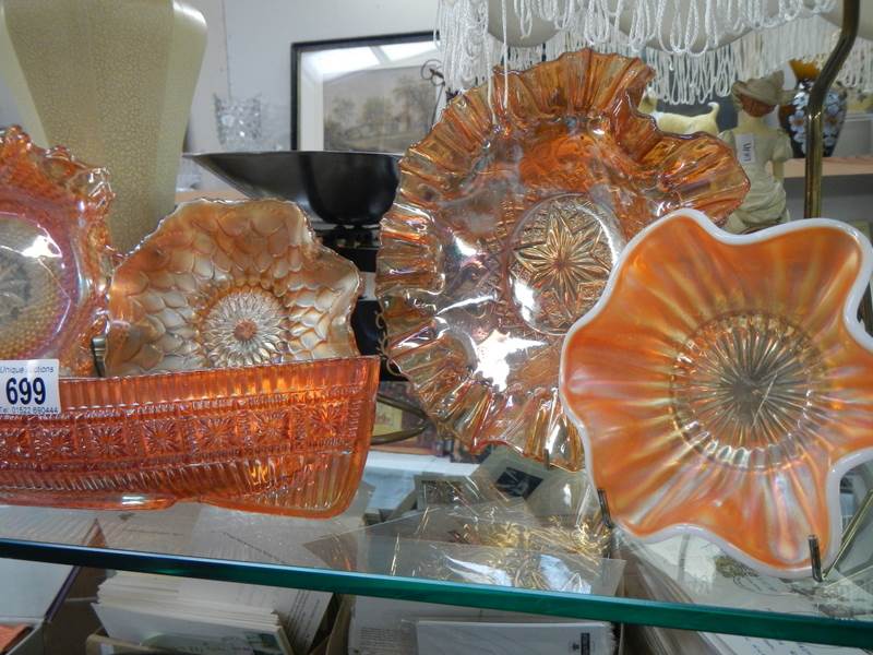 A good lot of carnival glass. - Image 3 of 3