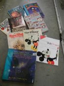 A mixed lot of film related books including Disney.