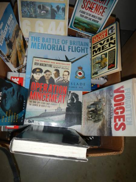 A good box of war related books. - Image 2 of 2