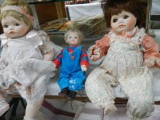 Three good mid 20th century dolls.
