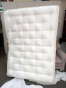 A double mattress with attached soft cushioned topper COLLECT ONLY